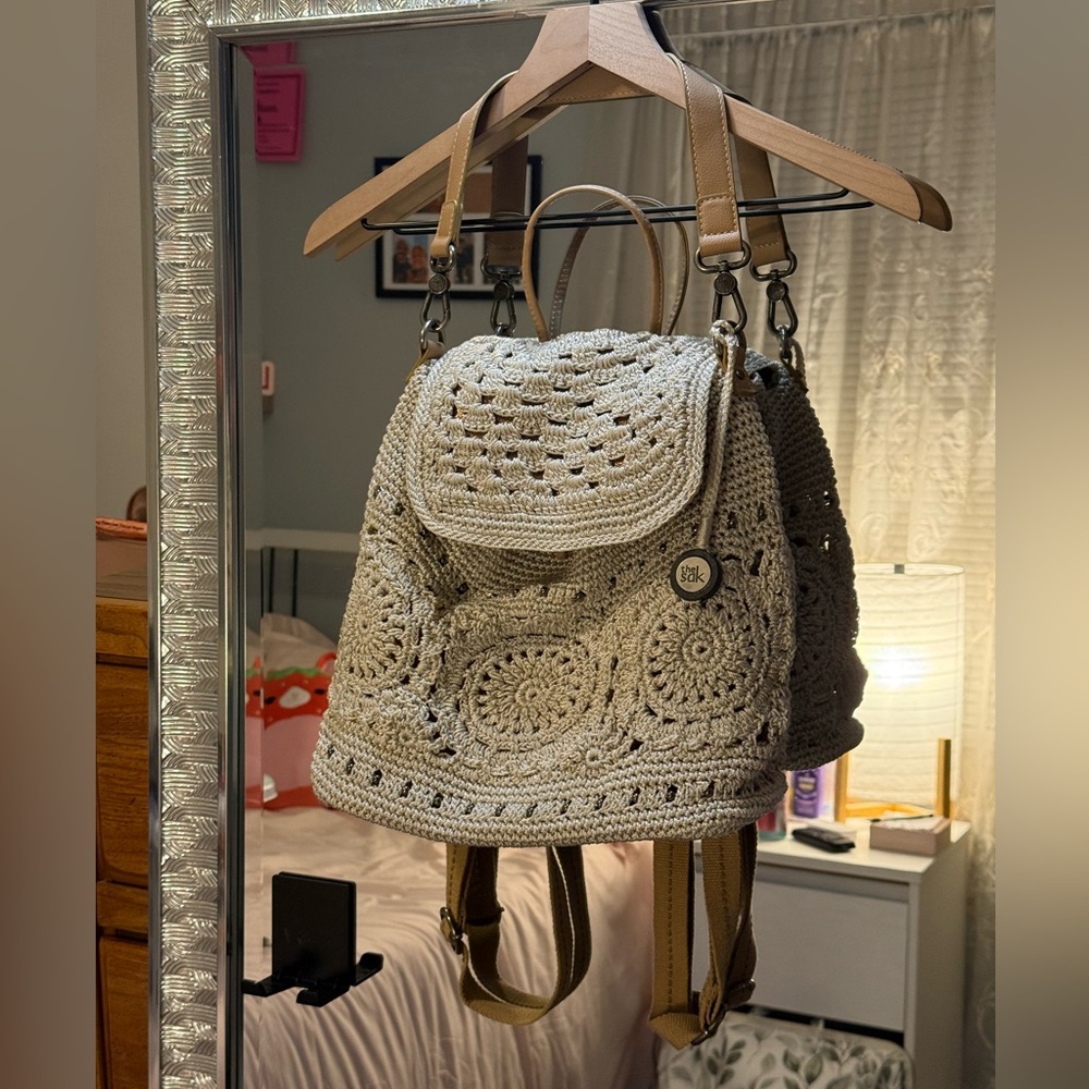 Crochet Backpack NWOT TheSak